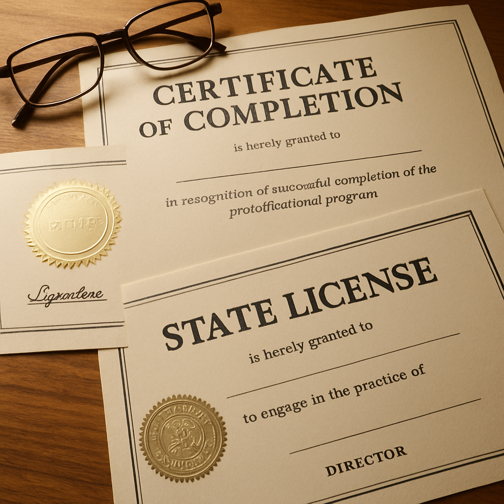 provider credentials to verify explained visually — What Credentials Should Your Provider Have in 2025?