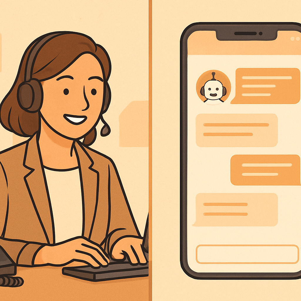 ai chatbot versus customer service cost explained visually — AI Chatbots vs Hiring Customer Service: Cost Comparison