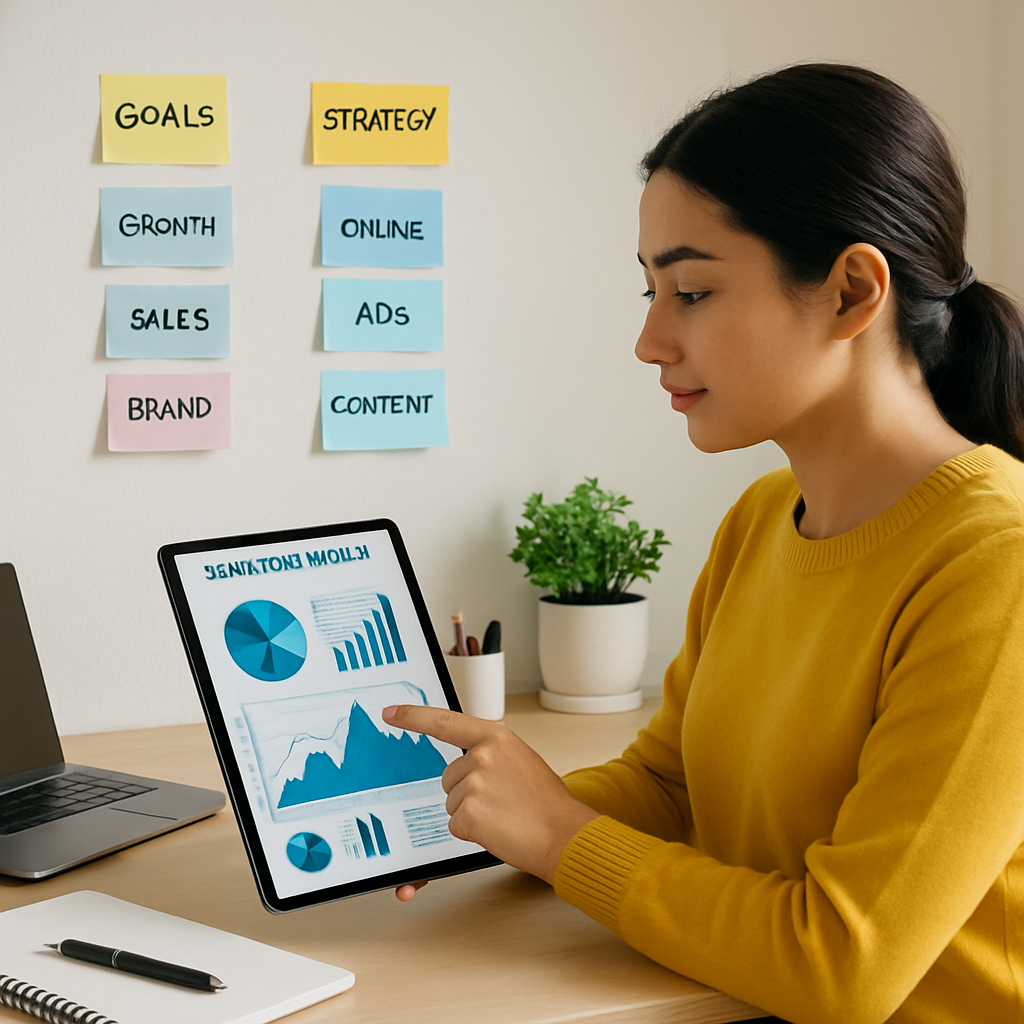 track ai marketing roi methods explained visually — How Small Businesses Track ROI From AI Marketing Investments