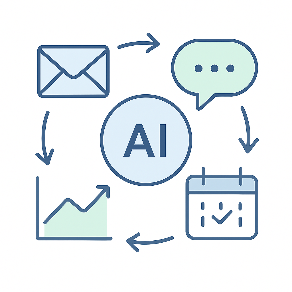 start ai marketing small business explained visually — How to Start AI Marketing for Your Small Business This Month